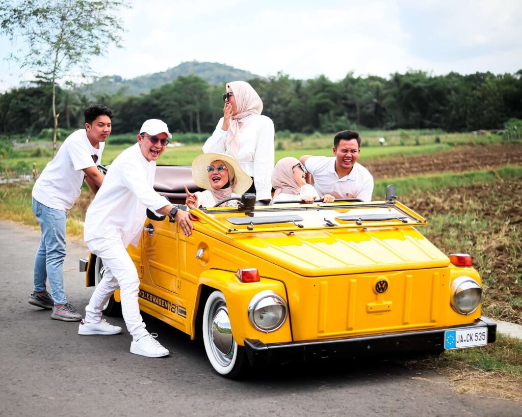 vw tour jogja safari wedding car rental