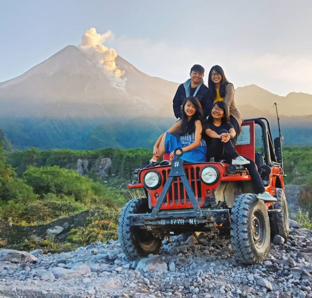 wisata merapi jeep