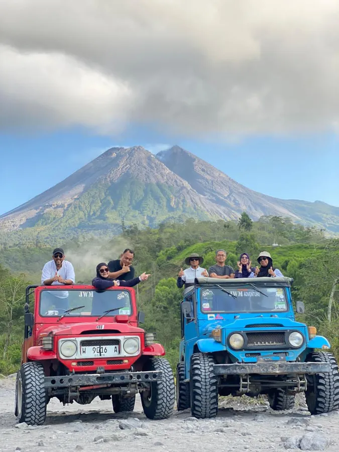 sewa jeep di merapi